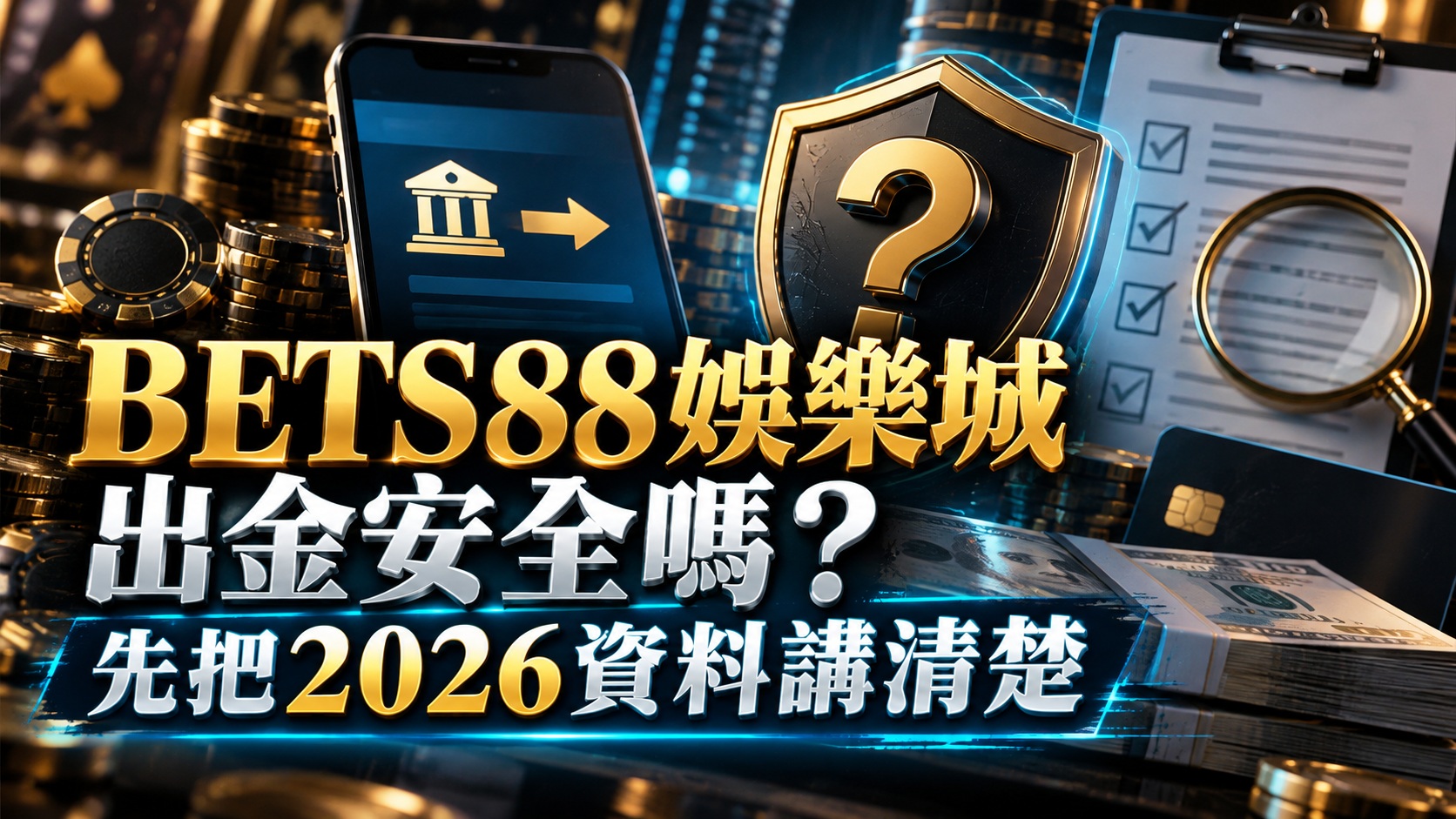 BETS88娛樂城出金安全嗎？先把2026資料講清楚